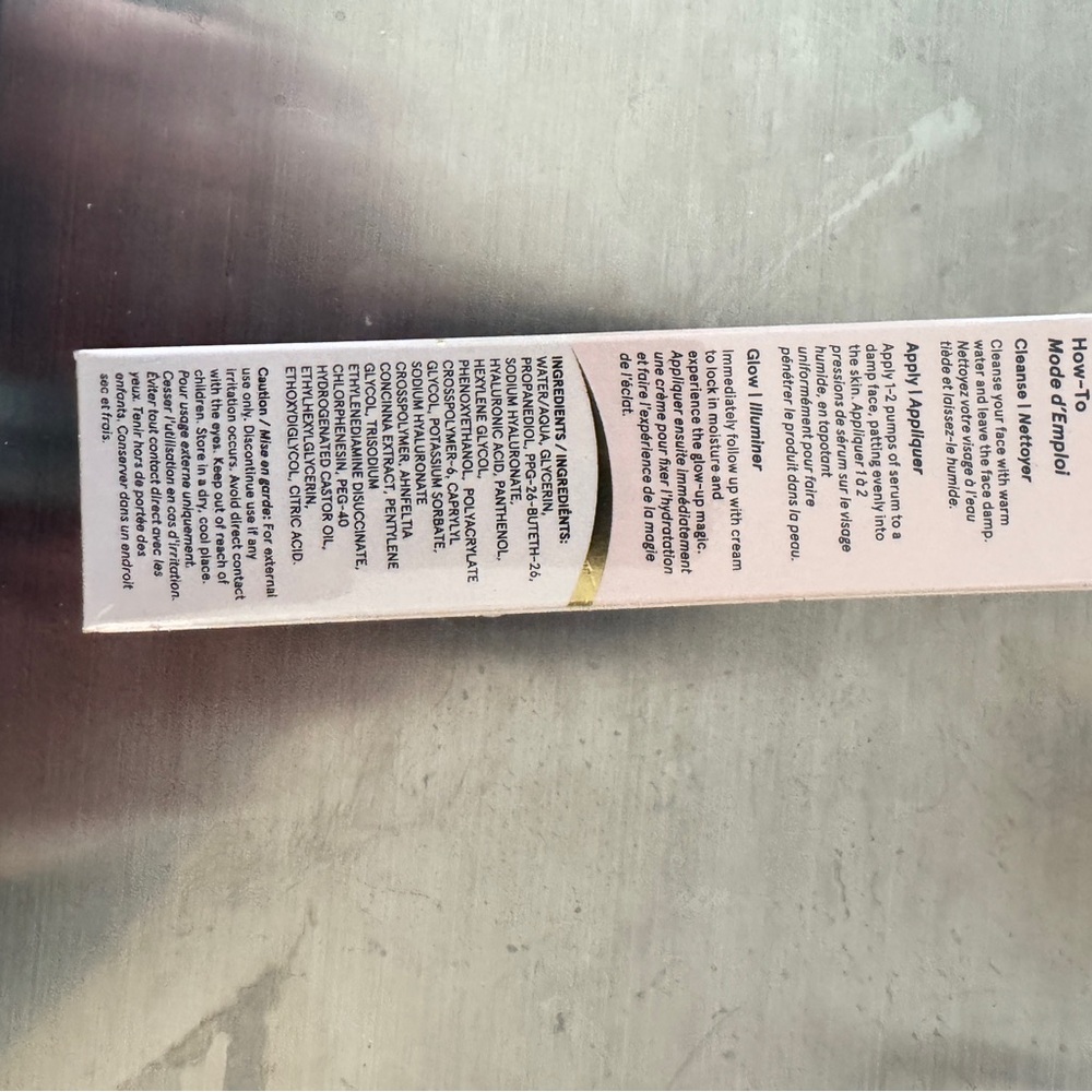 NWT Grace & Stella Pink Holy Grail Hyaluronic Acid Ultra Hydrating Serum Skincar - Picture 3 of 4